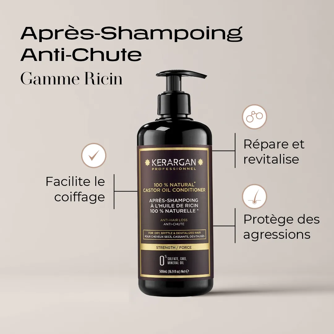 Kerargan Ricin balsamo capelli districante crescita