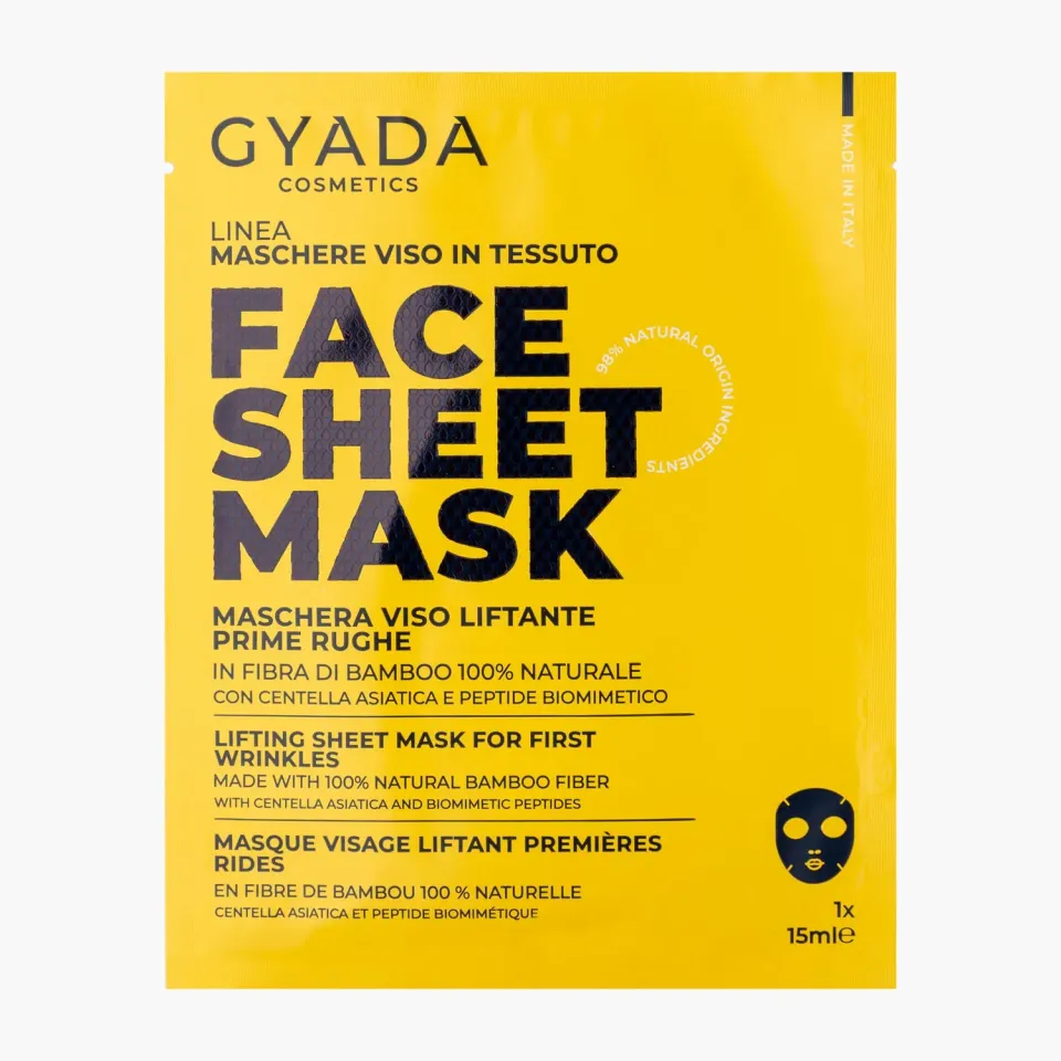 Gyada Cosmetics Maschera Viso Liftante Prime Rughe 15 ml bamboo