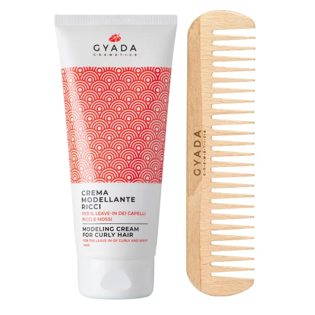Gyada Cosmetics Modellante Ricci crema capelli 200 ml + pettine