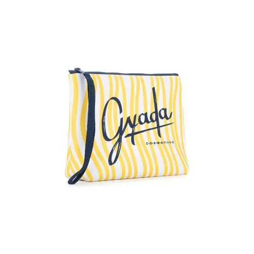 Gyada Cosmetics Tropical Fish Pochette Yellow Impermeabile