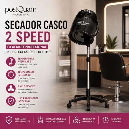 Postquam Helmet casco asciugacapelli 1000W con stativo