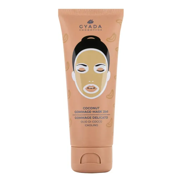 Gyada Coconut Scrub Viso maschera 2 in 1 75 ml purificante
