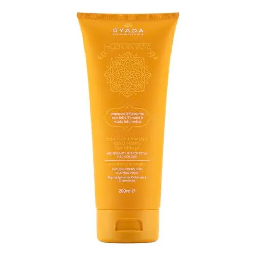 Gyada Cosmetics Hyalurvedic Impacco Gold Hair 200 ml capelli biondi