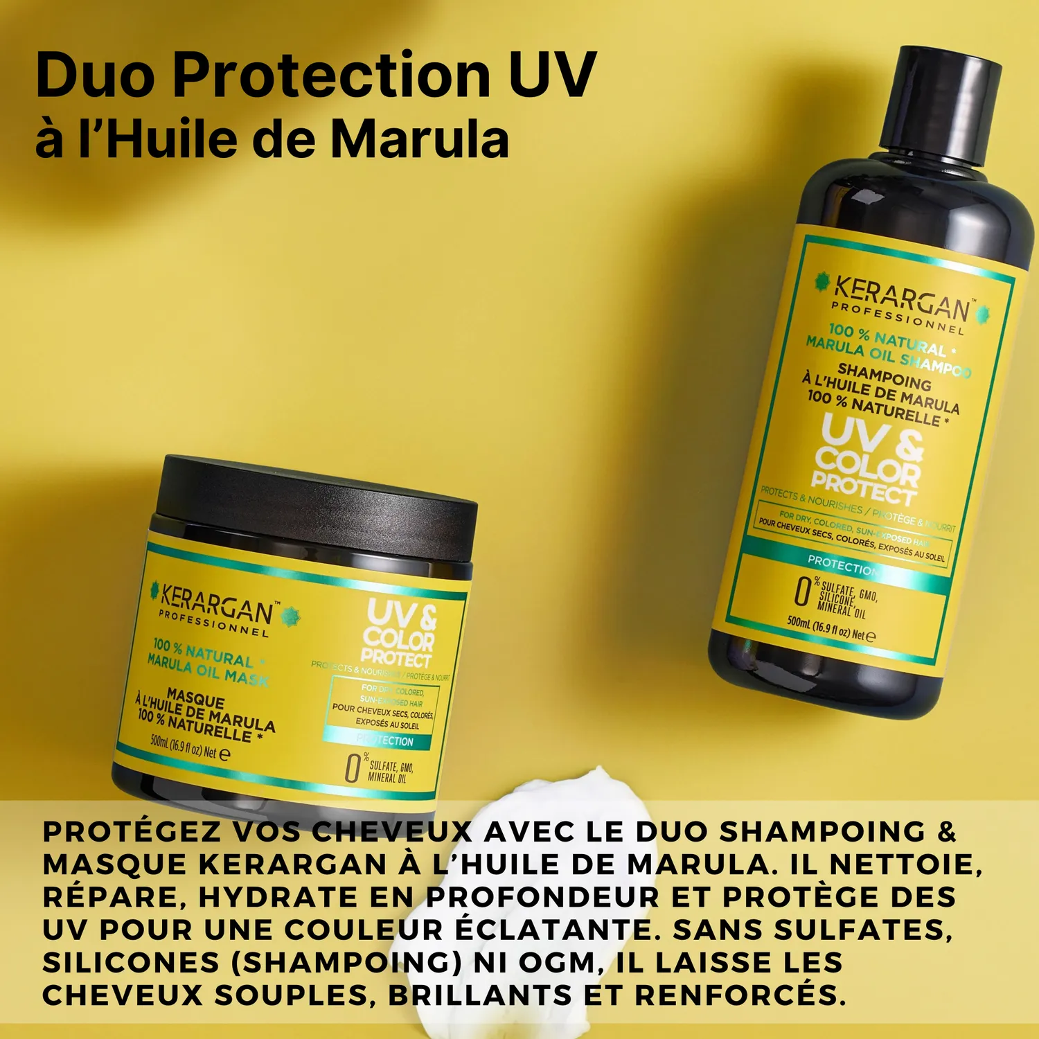 Kerargan Marula UV Duo Shampoo Maschera 2x500 ml