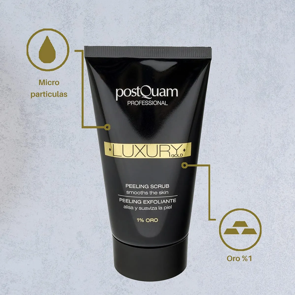 Postquam Luxury Gold Peeling Esfoliante Oro 75 ml