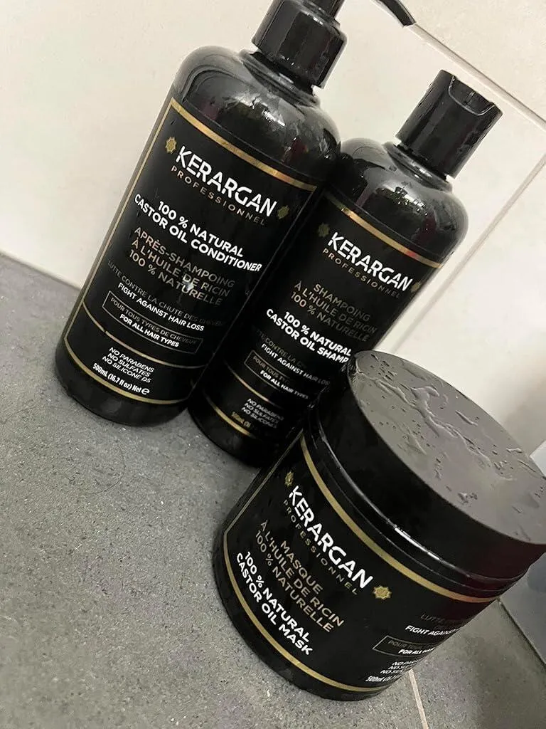 Kerargan Kit Cheratina Shampoo + Maschera 2x500 ml Nutriente