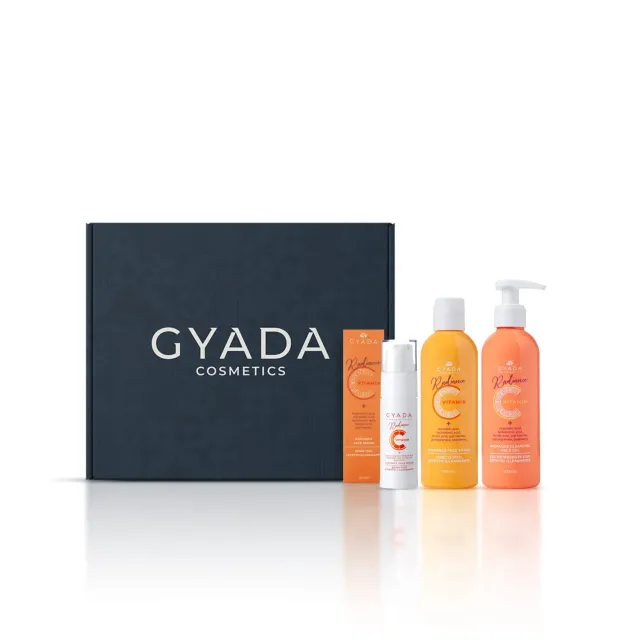 Gyada Radiance Stay Glow Box set viso vitamina C 3 pezzi