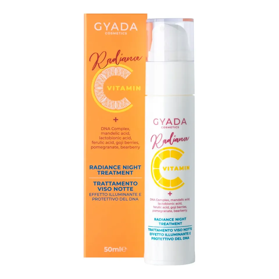 Gyada Radiance Night Treatment viso notte 50 ml antiossidante