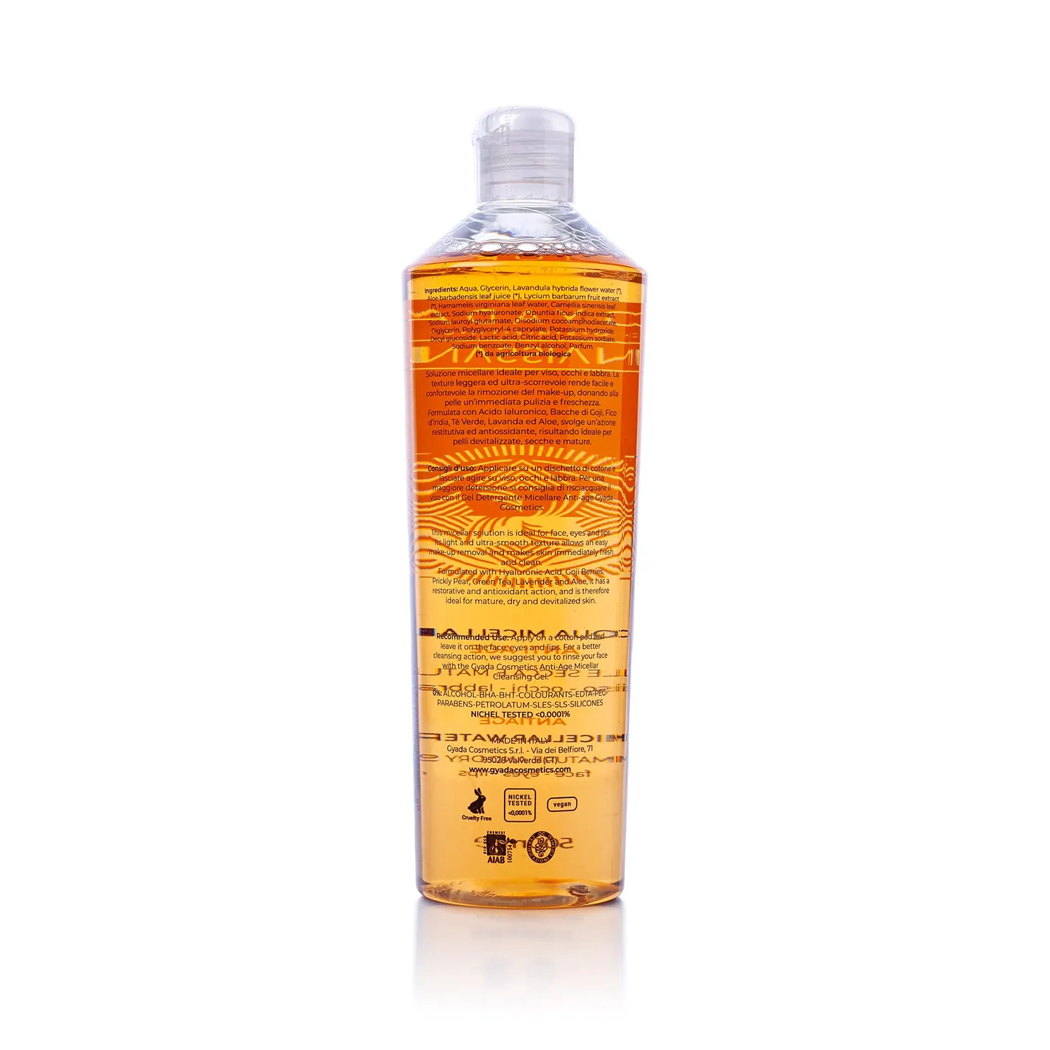 Gyada Daily Acqua Micellare antiage pelli mature 500 ml