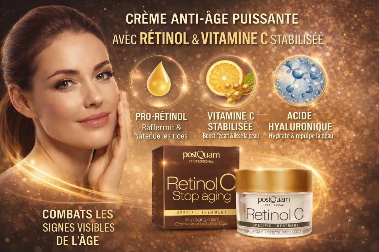 Postquam Specific Treatment Retinol C crema viso 50 ml antirughe