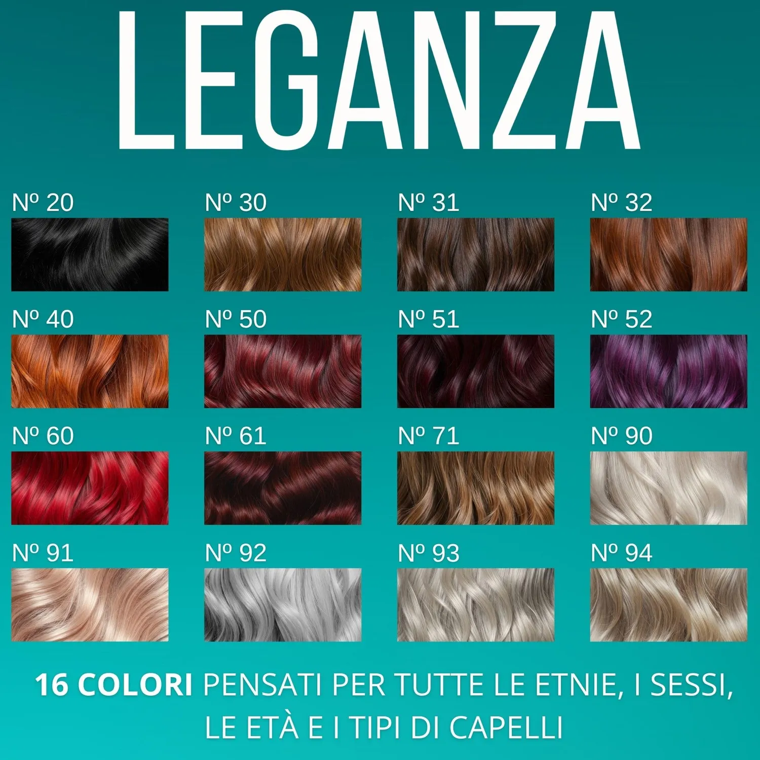 Leganza 20 Tulipano Nero maschera colorante 150 ml nera