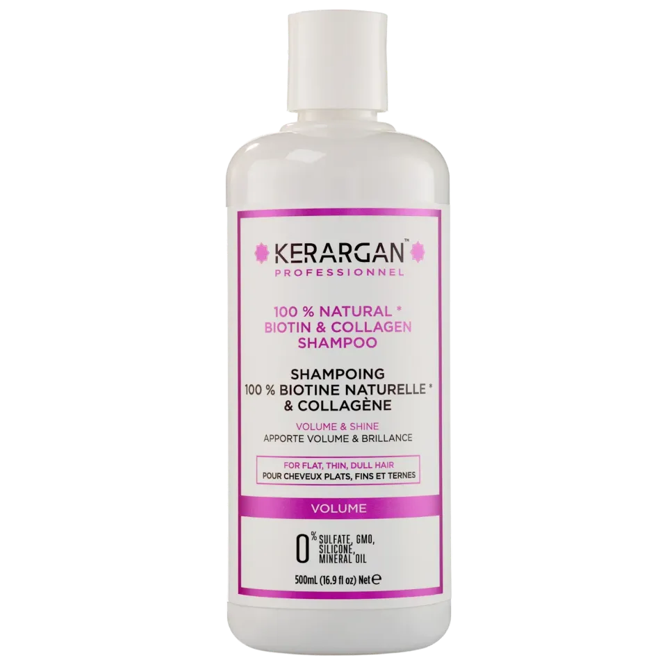 Kerargan Biotina Collagene Shampoo volume 500ml capelli fini