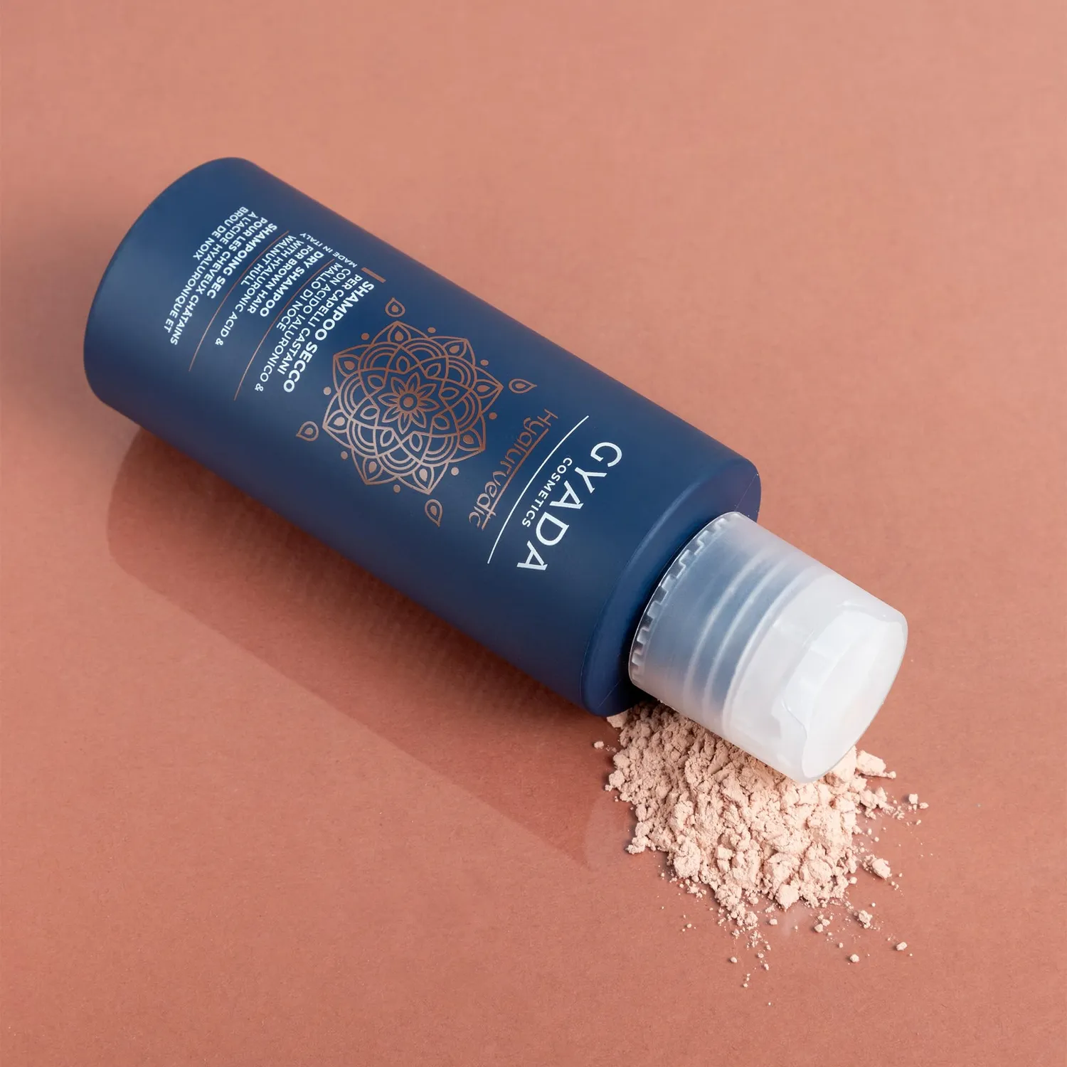 Gyada Cosmetics shampoo secco 50g castani volumizzante