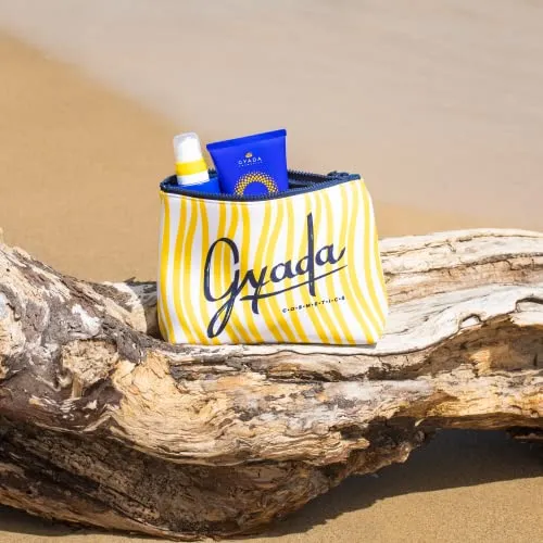 Gyada Cosmetics Tropical Fish Pochette Yellow Impermeabile