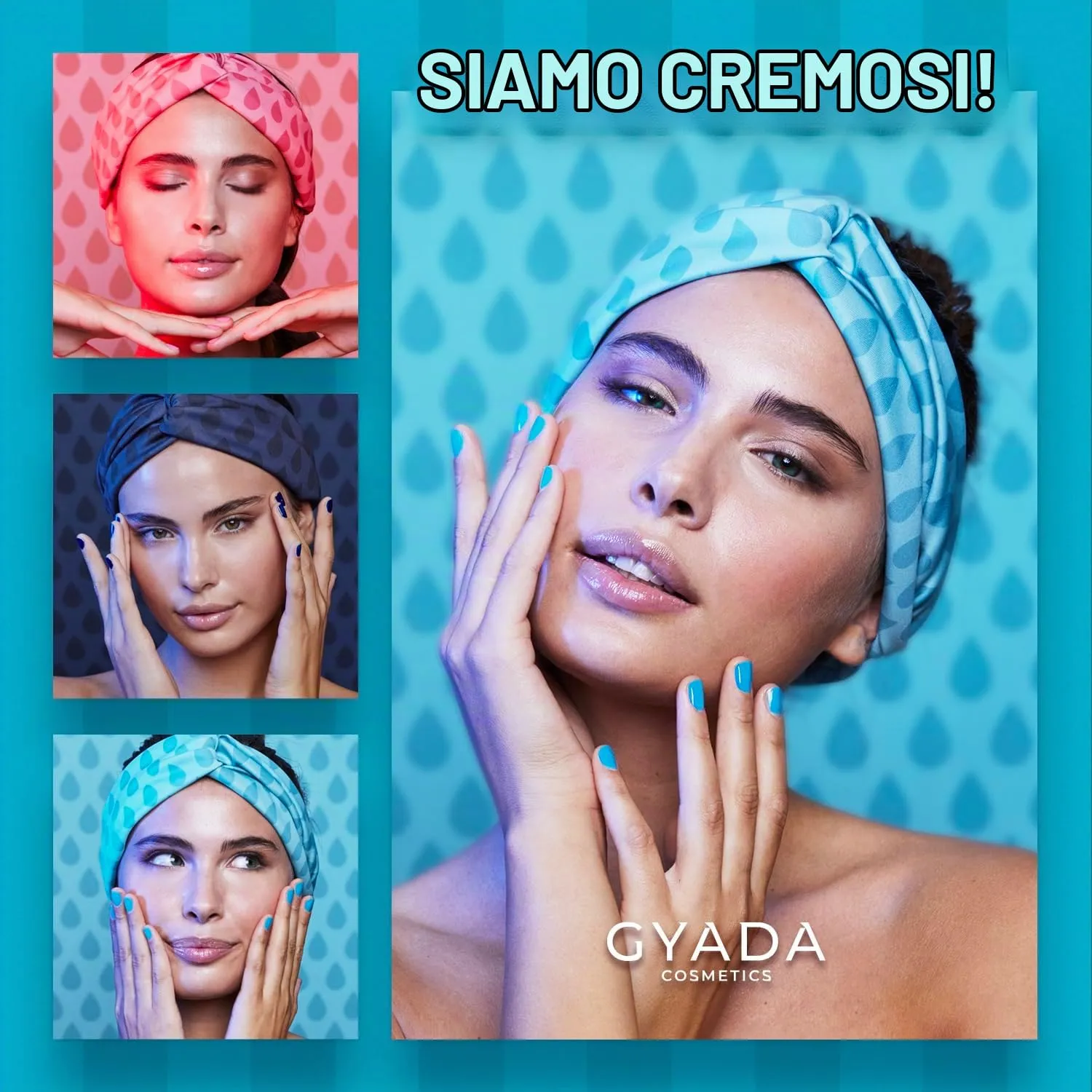 Gyada Cosmetics Maschera Viso Crema Idratante 75 ml Acido Ialuronico