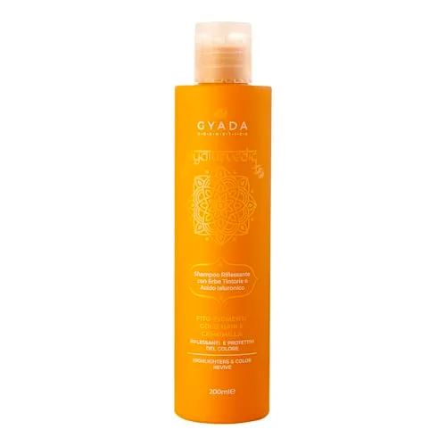Gyada Hyalurvedic Gold Hair shampoo riflessante 200 ml biondi