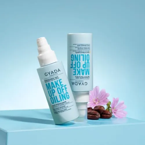 Gyada Cosmetics Jojoba Malva Calendula Olio Struccante 100ml Lenitivo