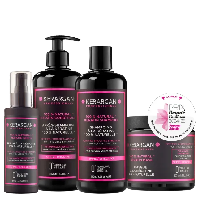 Kerargan Kératine Kit Capelli 1600ml alla Cheratina