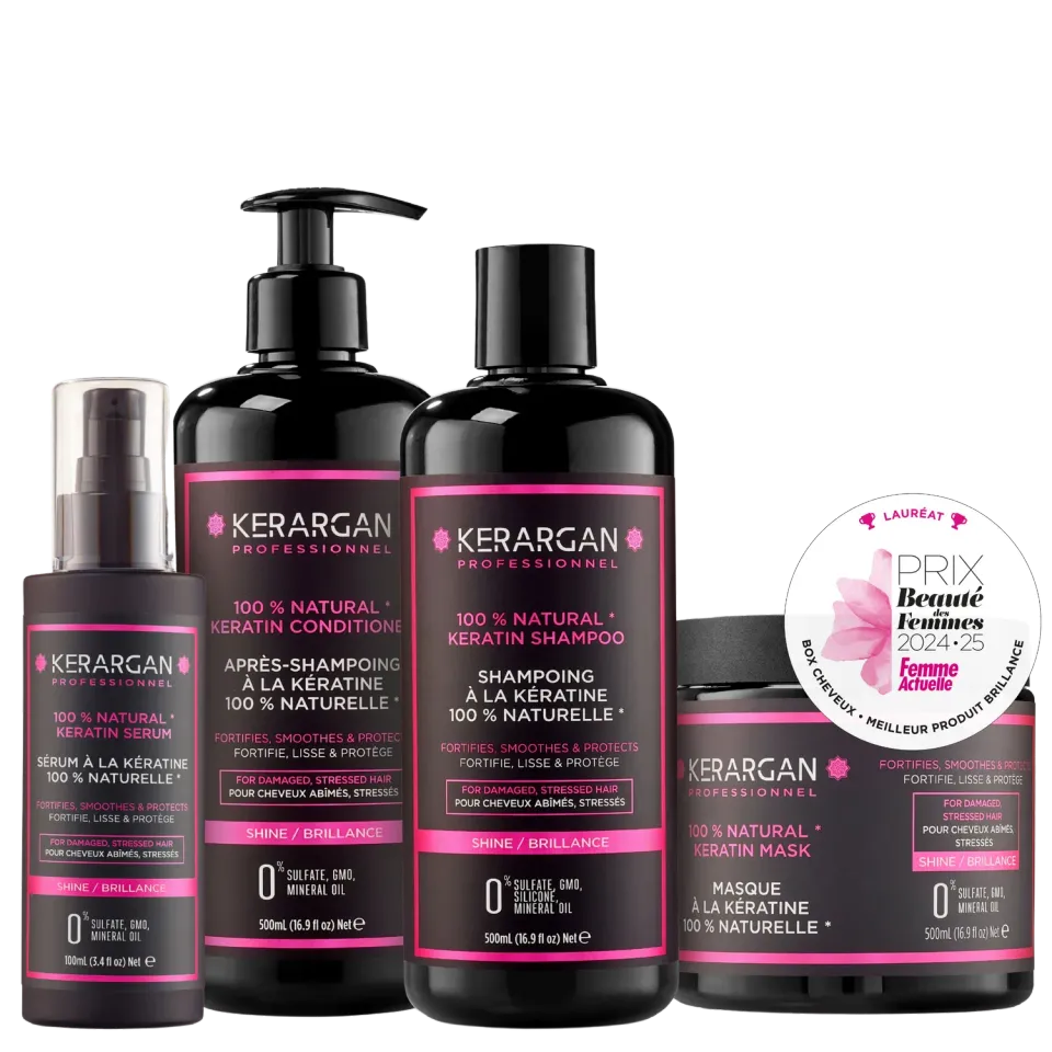 Kerargan Kératine Kit Capelli 1600ml alla Cheratina