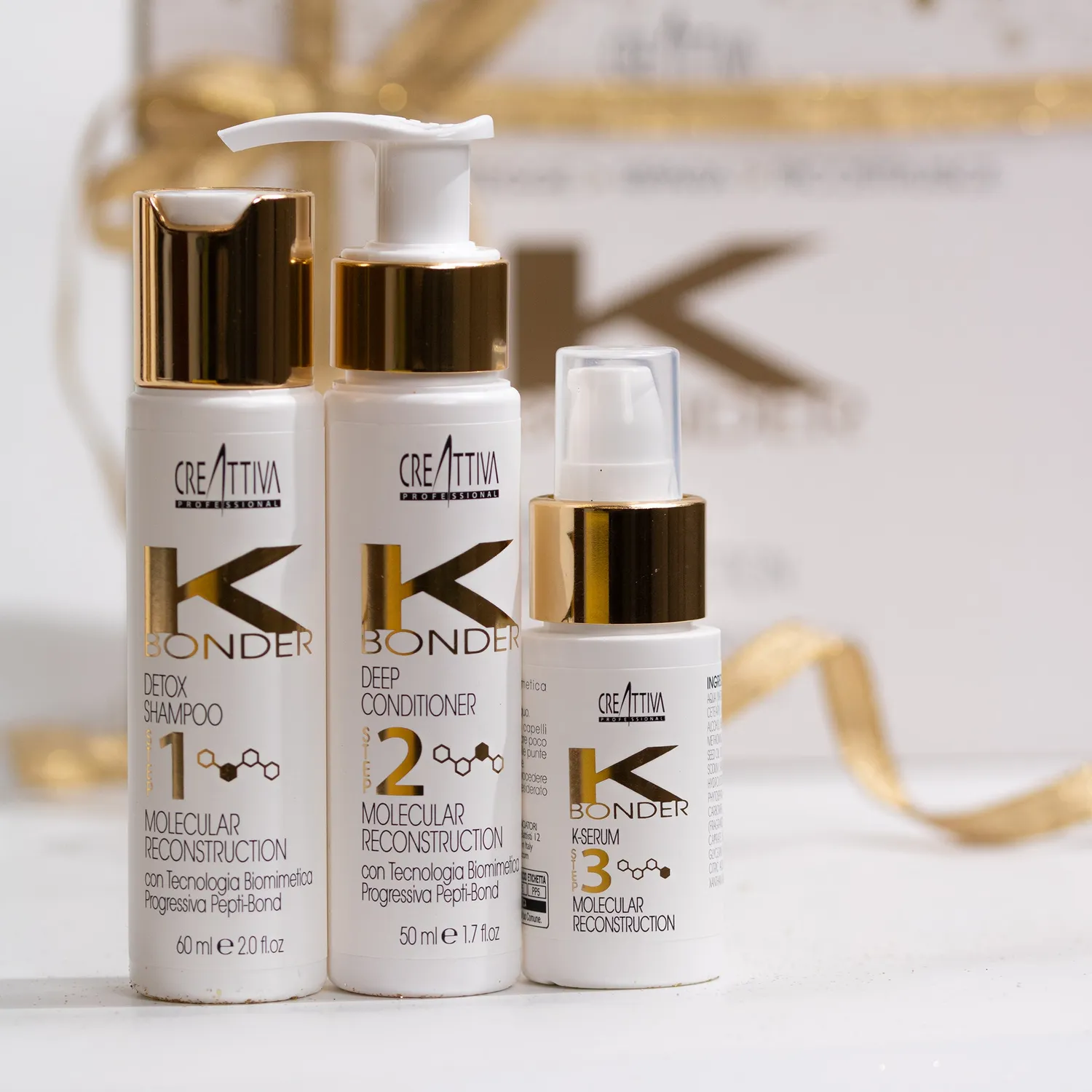 Creattiva KBonder Discovery Box Kit 60+50+30 ml riparatore