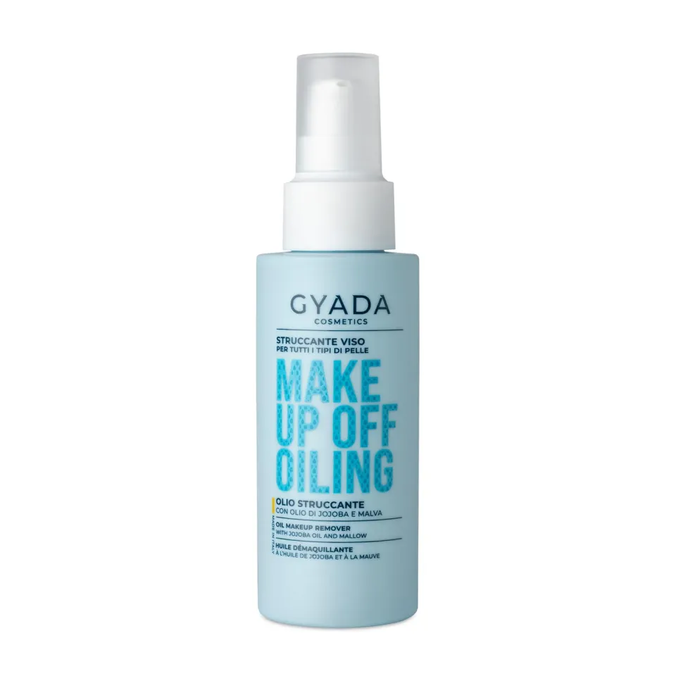 Gyada Cosmetics Jojoba Malva Calendula Olio Struccante 100ml Lenitivo