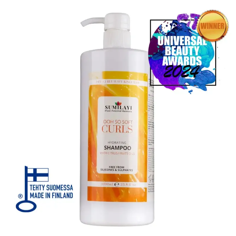 Sumilayi Ooh So Soft Curls shampoo idratante 1000 ml senza solfati