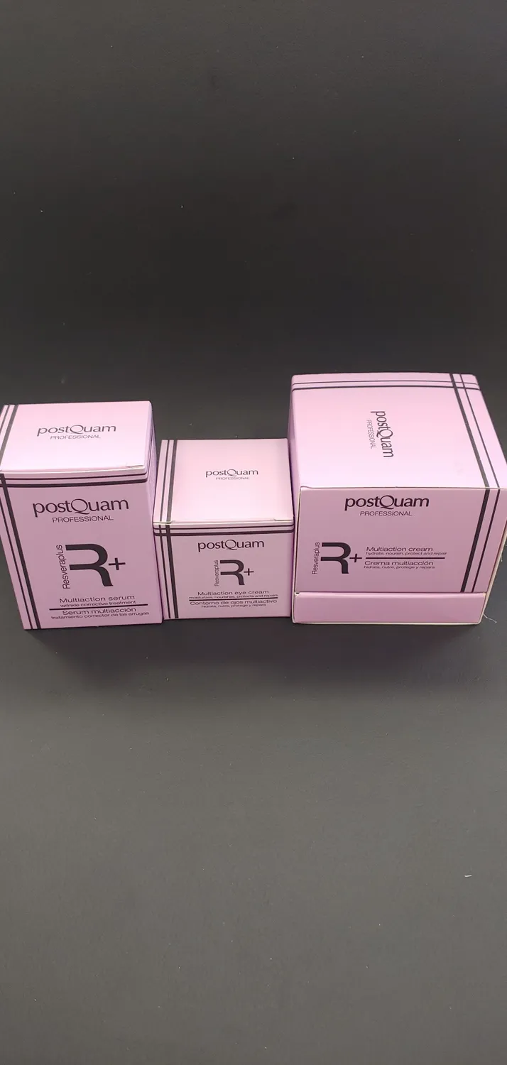 Postquam Resveraplus cofanetto viso 3 pezzi antirughe