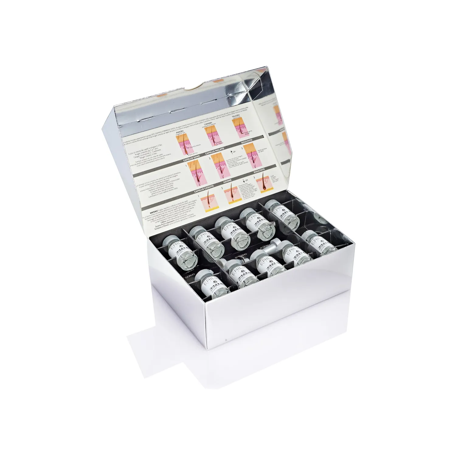 Creattiva Erilia Kopexil Fiale Anticaduta 20x8ml Capelli Fini