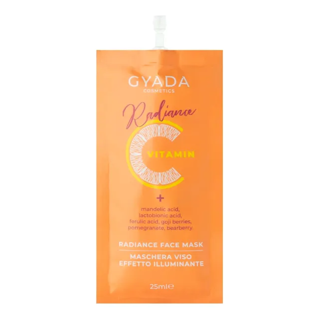 Gyada Radiance Maschera Viso 25ml Vitamina C