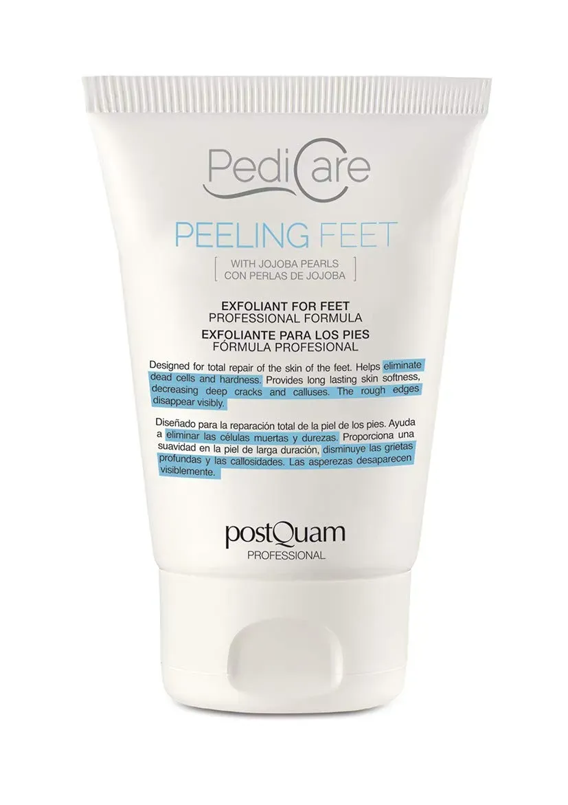 Postquam crema piedi esfoliante 100 ml perle di jojoba