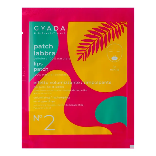 Gyada Cosmetics Patch Labbra Volumizzante patch 5 ml acido ialuronico