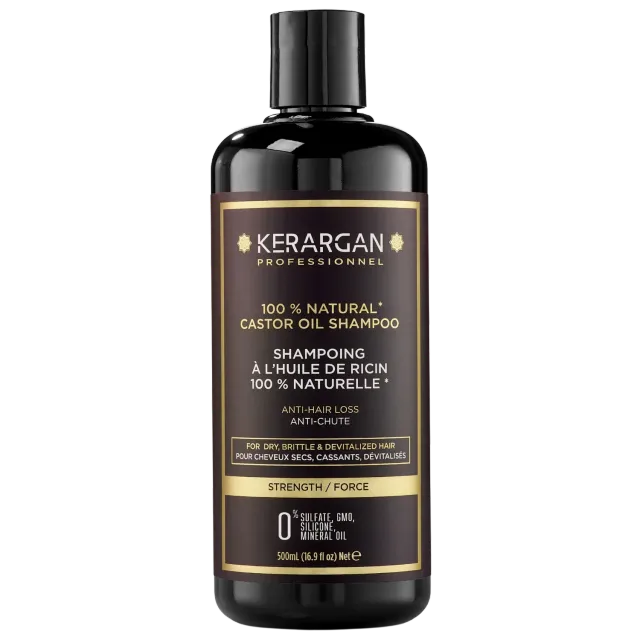 Kerargan Ricin Crescita shampoo 500ml olio di ricino forza