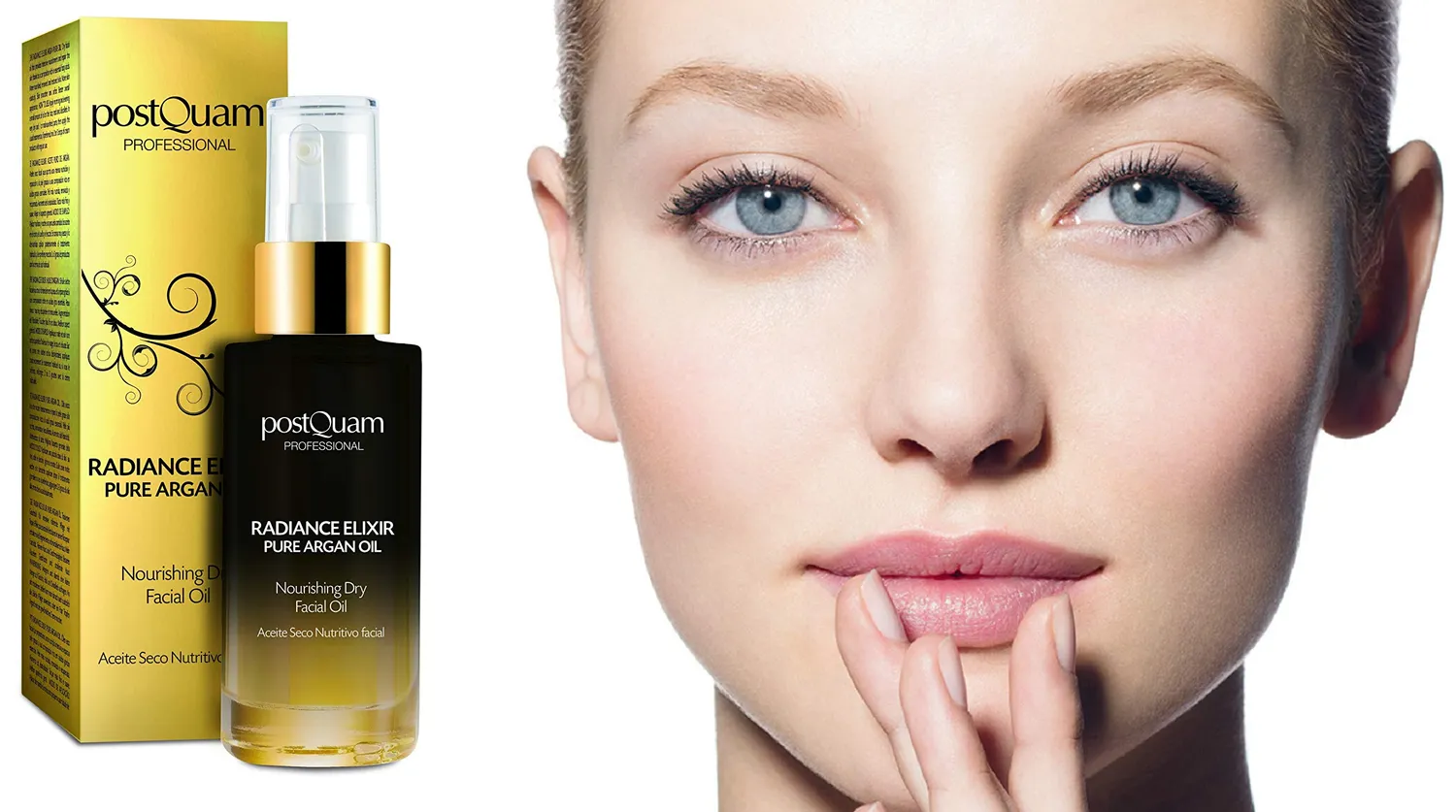Postquam Radiance Elixir Olio viso argan nutriente 30 ml