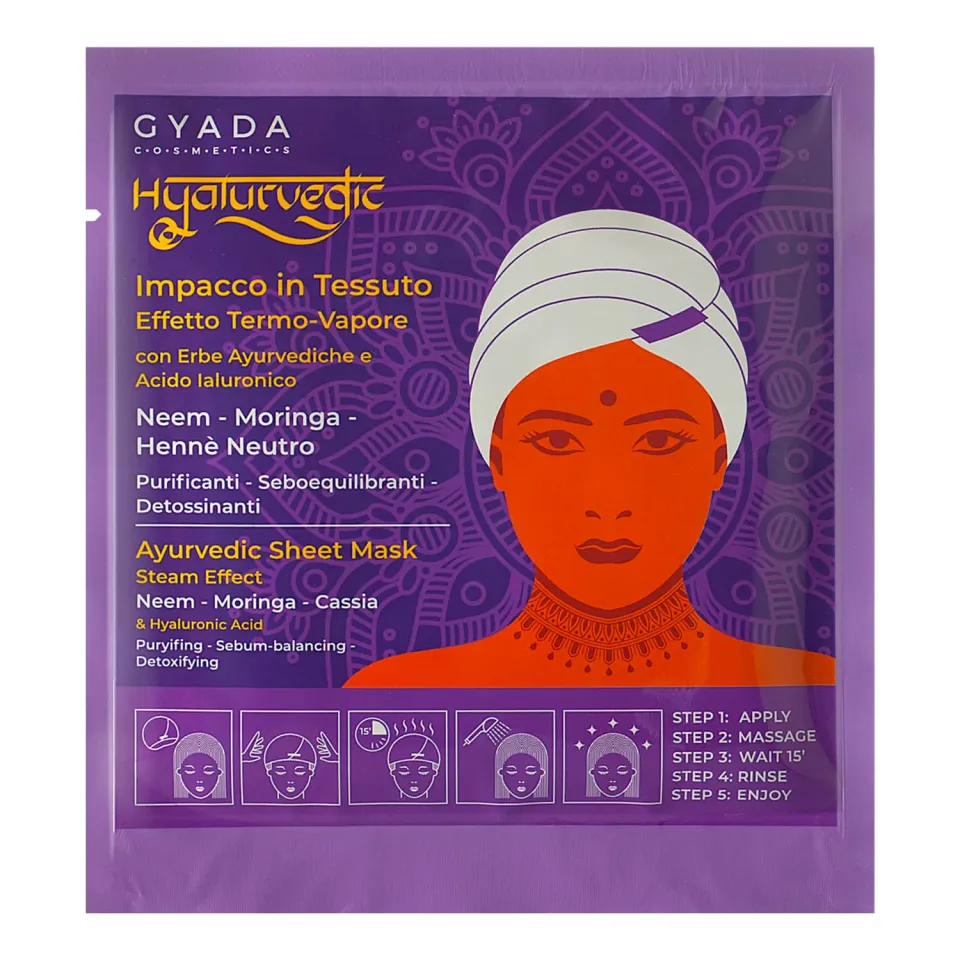 Gyada Hyalurvedic Maschera Cuffia Purificante 60 ml Neem