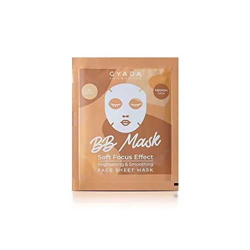 Gyada BB Mask Medium maschera viso tessuto 15ml medio-scura