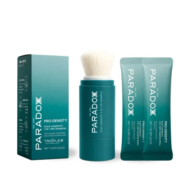 We are paradoxx Scalp Longevity shampoo secco polvere volume