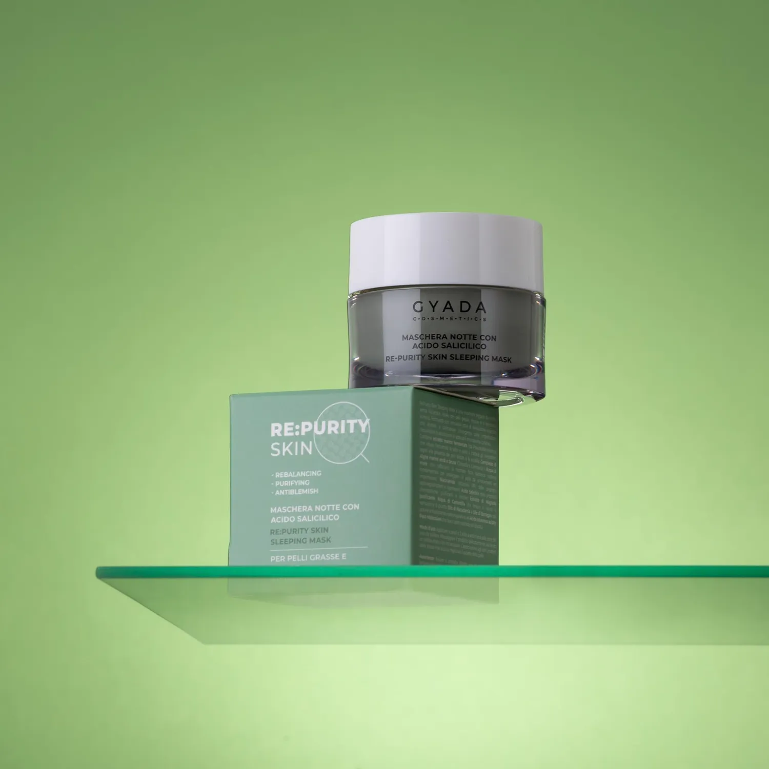 Gyada Re:Purityskin maschera notte 50 ml purificante