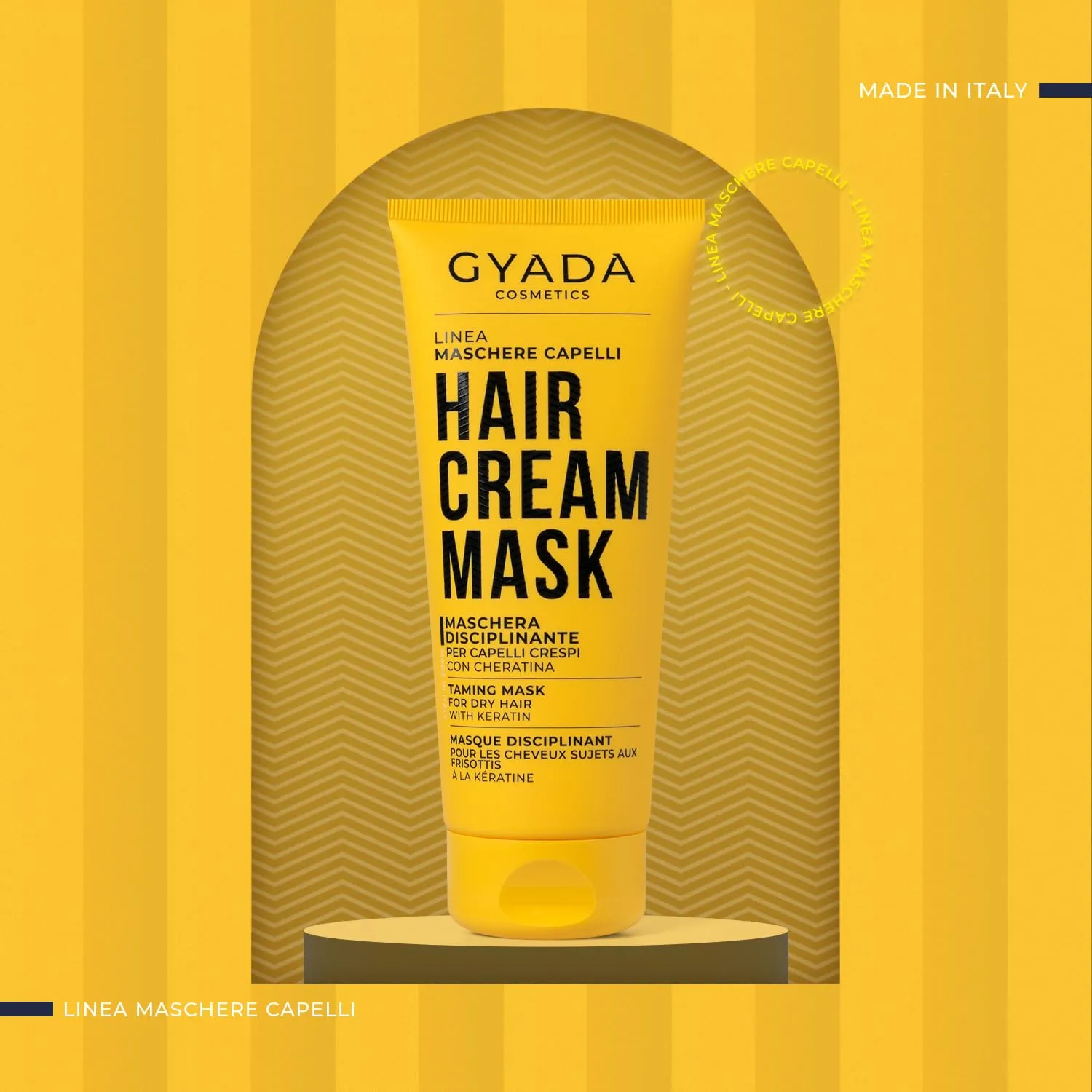 Gyada maschera capelli disciplinante 200 ml avena cheratina