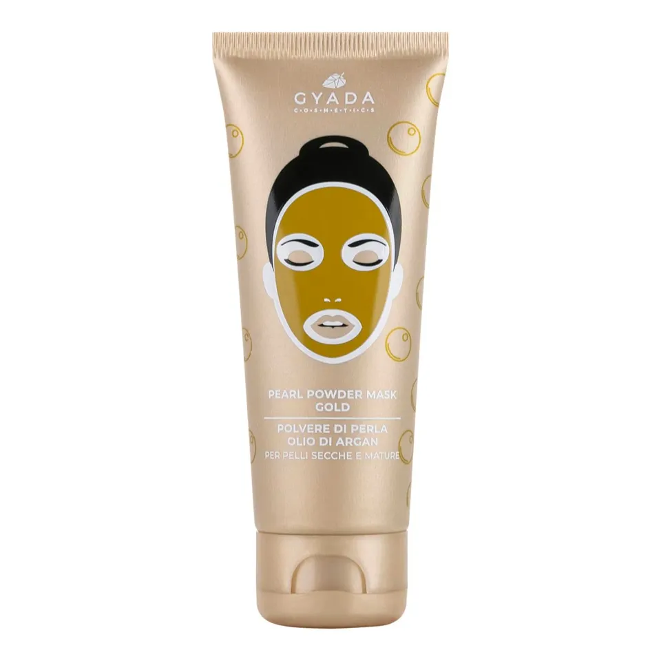 Gyada Pearl Powder Mask Gold maschera viso 75ml perla