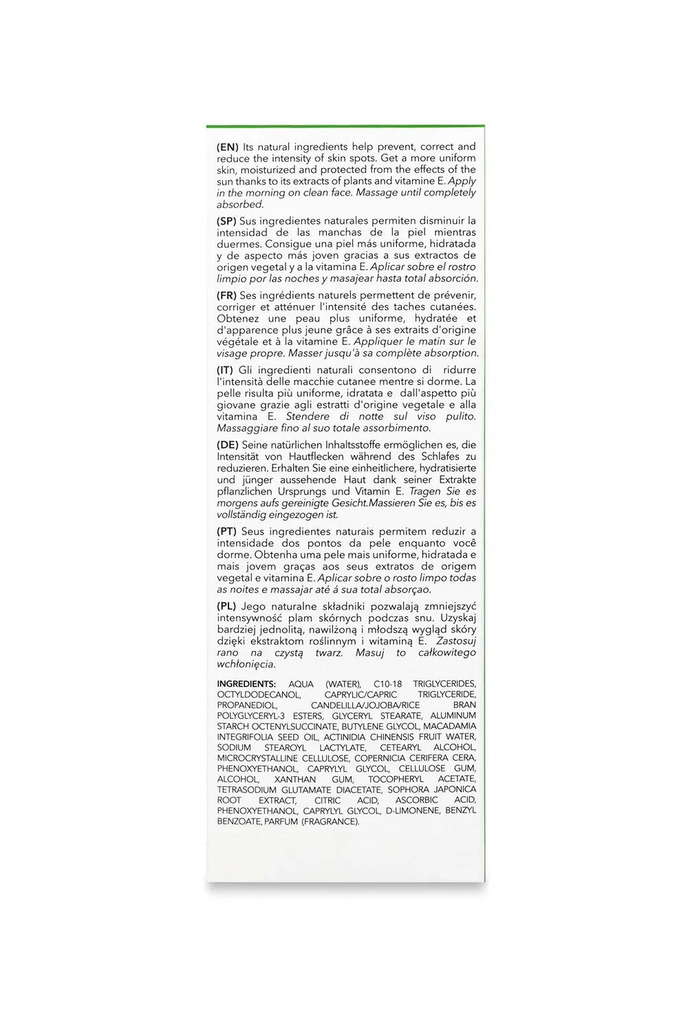 Postquam Phitology crema viso antimacchia 50 ml antirughe