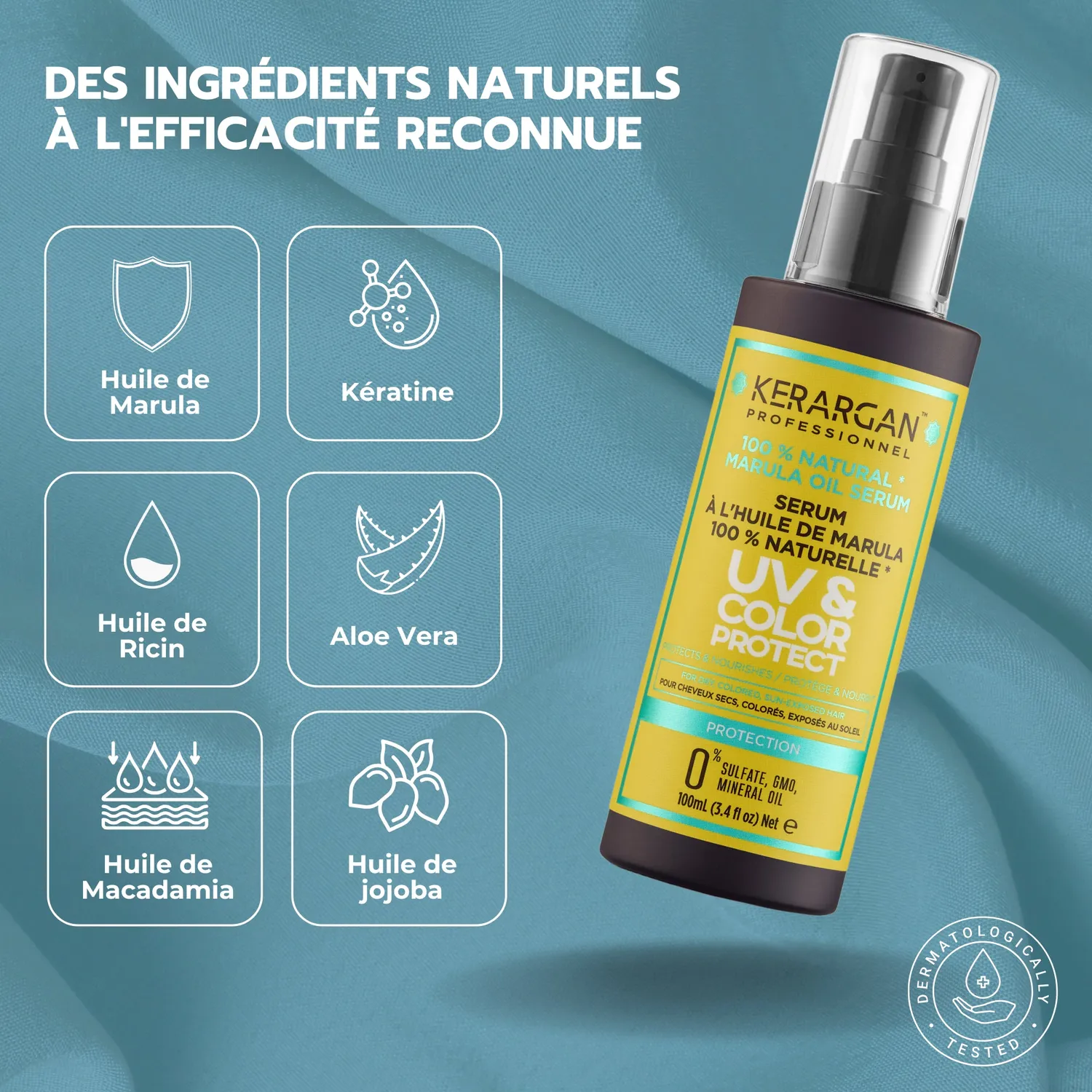 Kerargan UV Color Marula Siero Capelli Protettivo