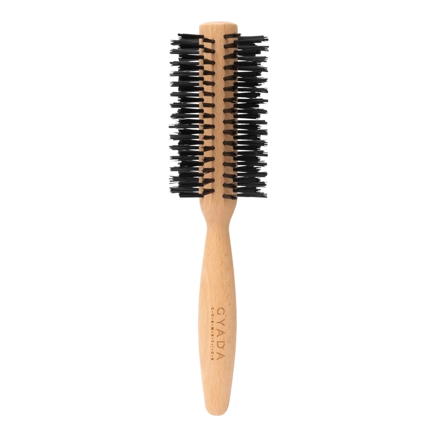 Gyada Cosmetics Spazzola Rotonda Small capelli corti legno antistatica