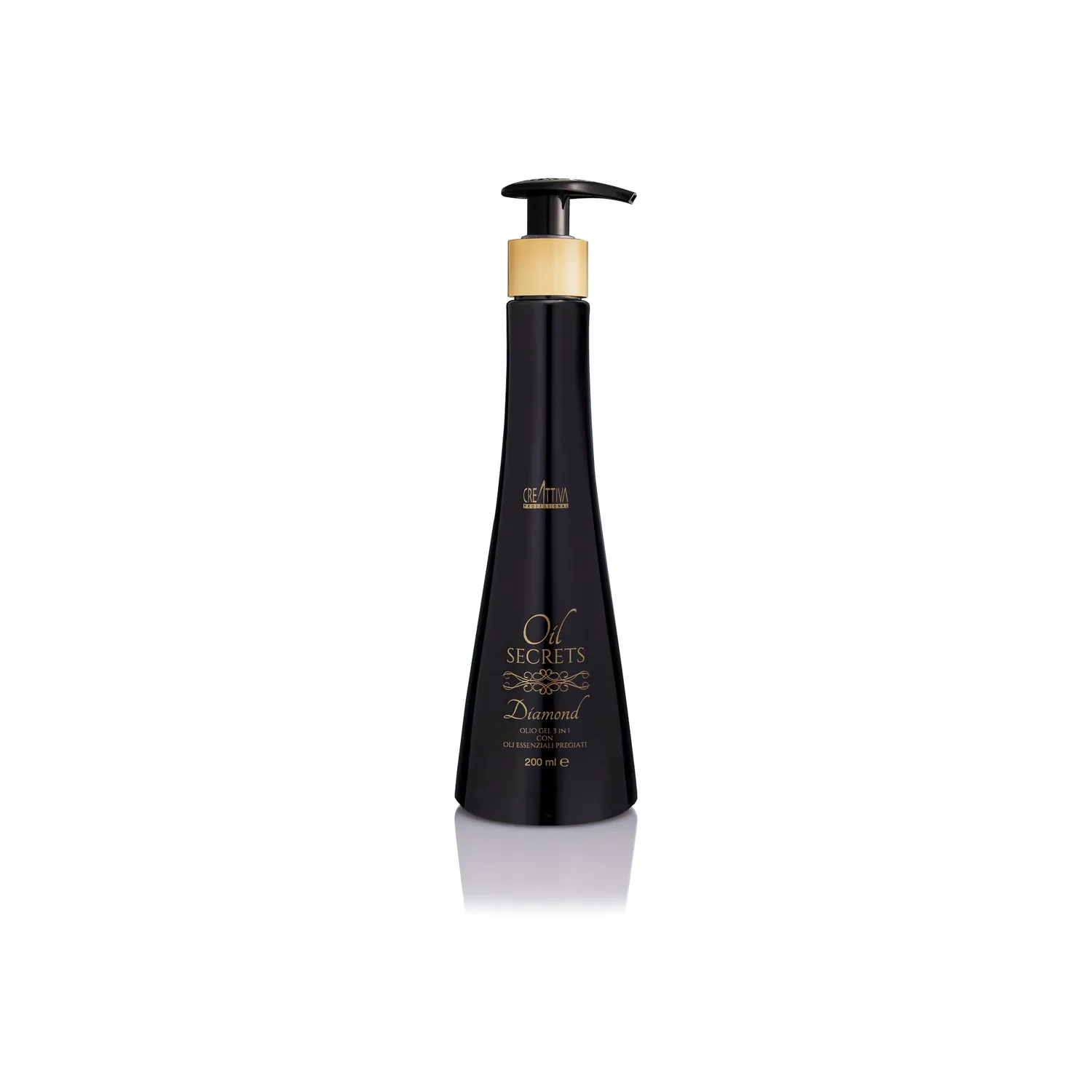 Creattiva Oil Secrets Diamond olio gel 200ml anticrespo