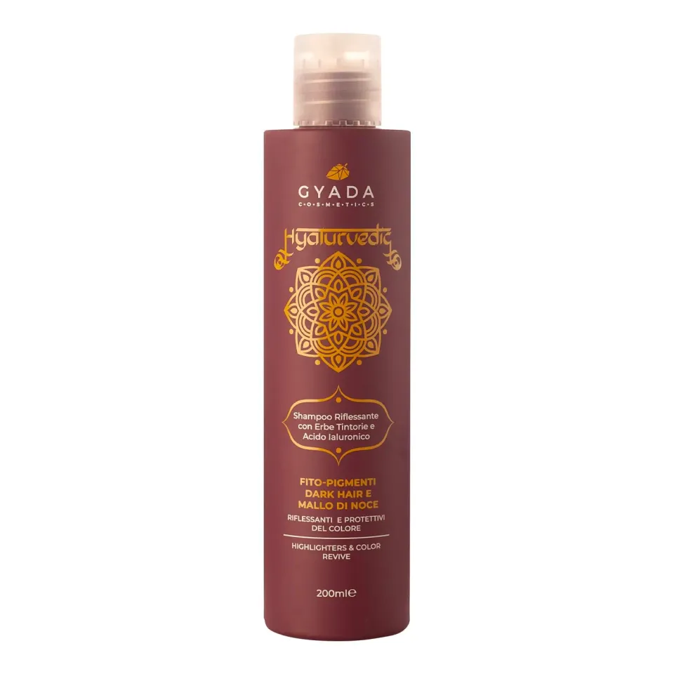 Gyada Hyalurvedic Dark shampoo capelli scuri 200 ml