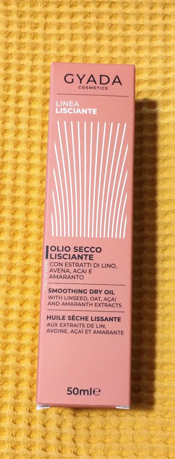 Gyada Lisciante olio secco capelli 50 ml anticrespo leggero