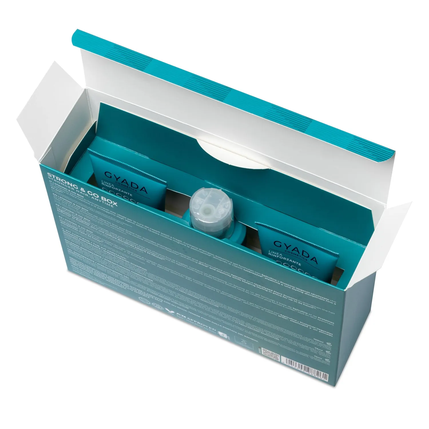 Gyada Cosmetics Strong & Go Box Set Capelli Rinforzante 3 pz