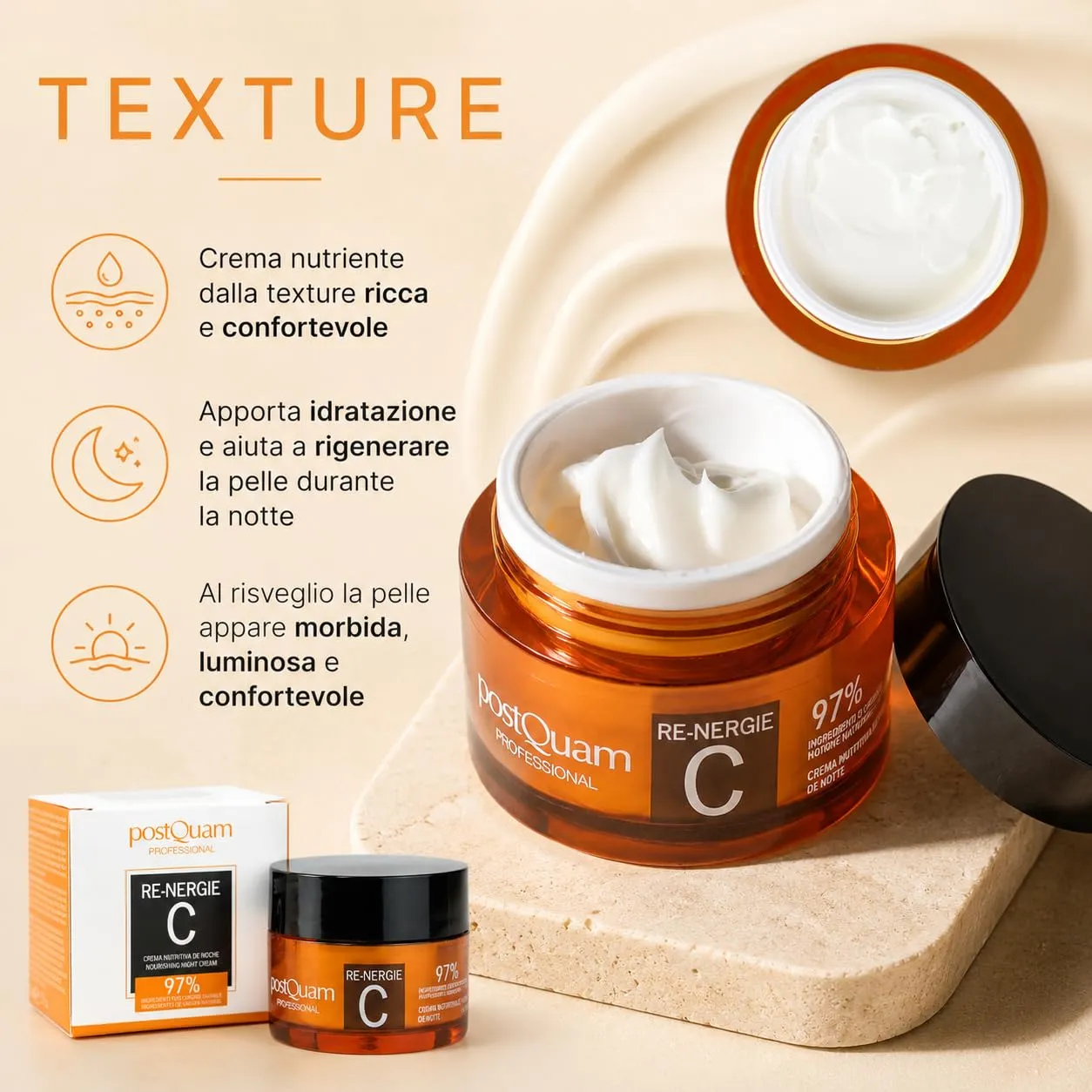 Postquam Re-Energie crema notte 50 ml vitamina C