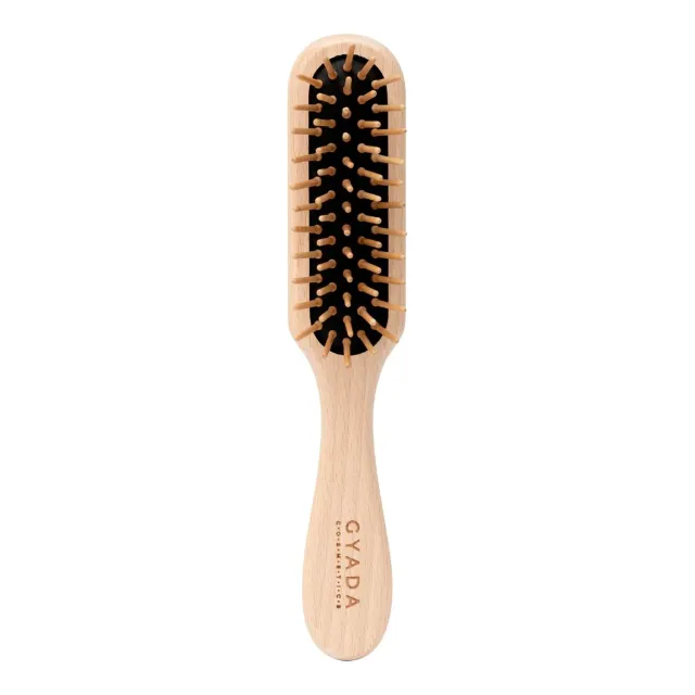 Gyada Spazzola Rettangolare Small Faggio Capelli Corti