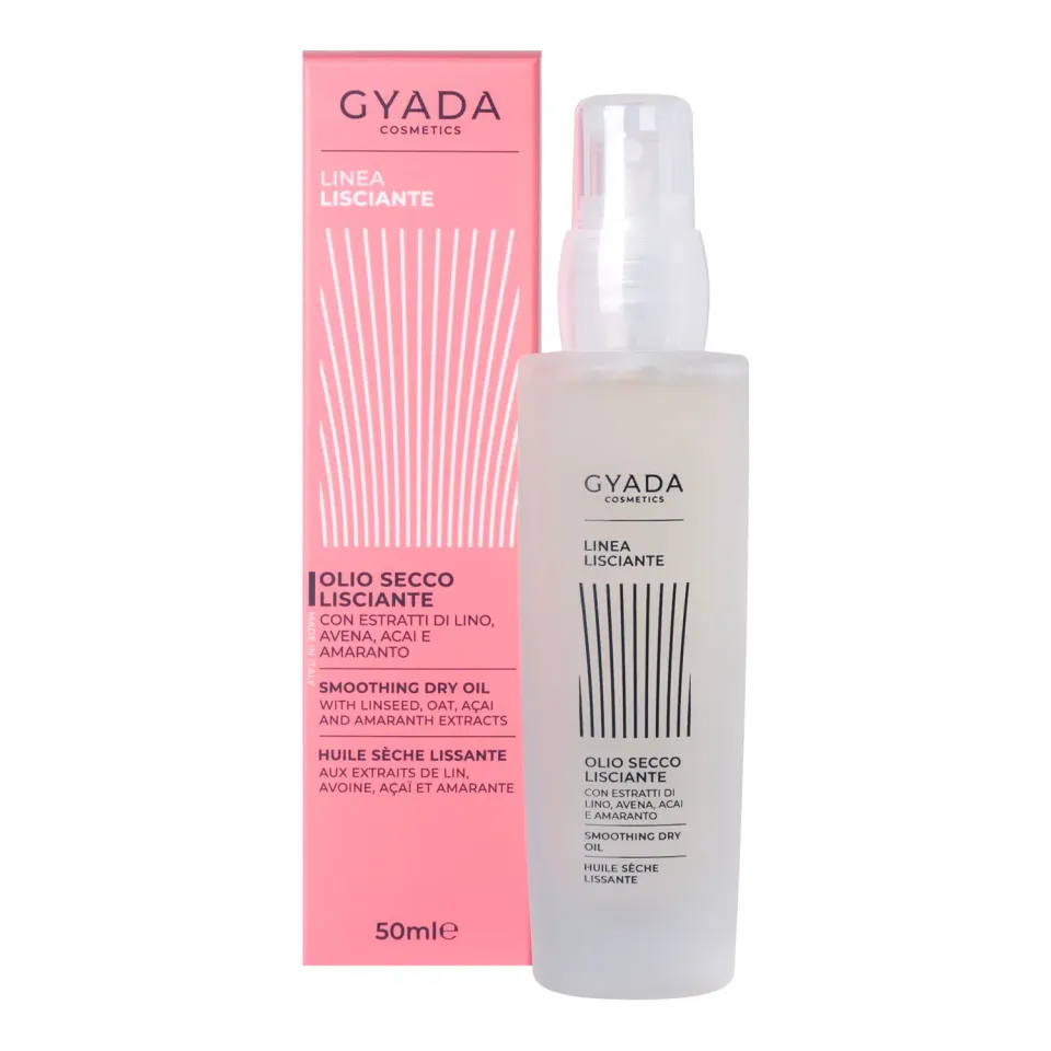 Gyada Lisciante olio secco capelli 50 ml anticrespo leggero