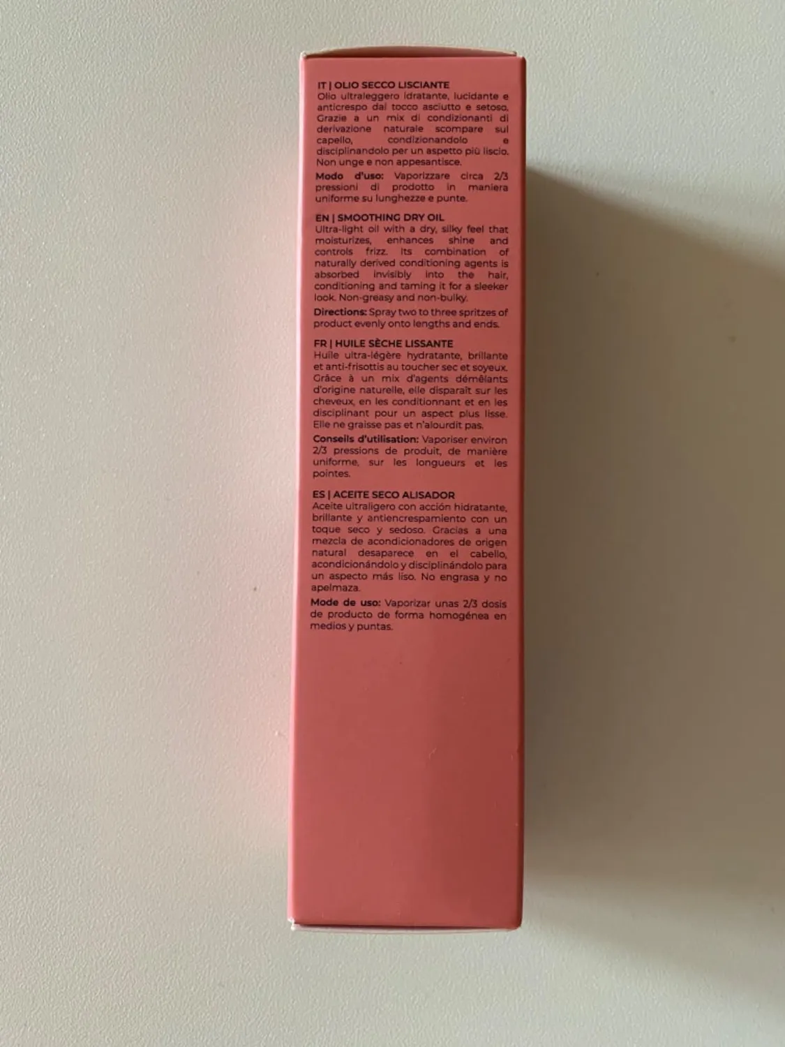 Gyada Lisciante olio secco capelli 50 ml anticrespo leggero